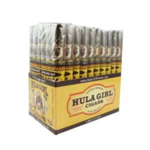 HULA GIRL COFFEE MAC NUT CIGAR 14-8PK TIN