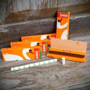 Swan | Liquorice Rolling Papers | Multipack (5 Booklets)