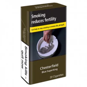 Chesterfield Blue Superkings 20s Cigarettes
