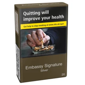 Embassy Signature Silver 20s Cigarettes