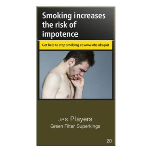 PLAYERS JPS Green Filter Superkings 20s Cigarettes