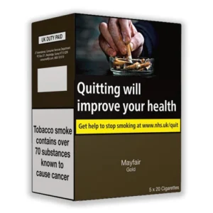 Mayfair Gold Cigarettes Multi Pack 100s