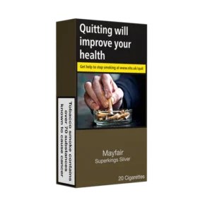 Mayfair Silver Superkings Cigarettes 20 Pack
