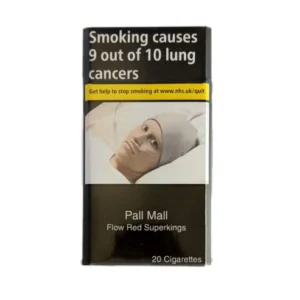Pall Mall Flow Red Superkings 20s Cigarettes