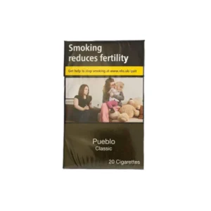 Pueblo Classic Yellow 20s Cigarettes