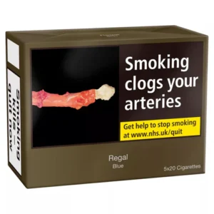 Regal Blue Cigarettes Multipack 100's
