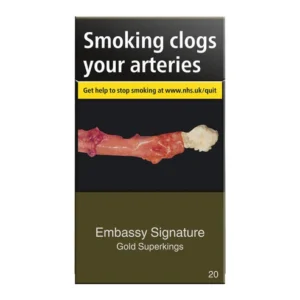 Embassy Signature Gold Superkings 20s Cigarettes